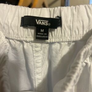 Vans Francesca Full Skirt White Maxi Elastic Waist M